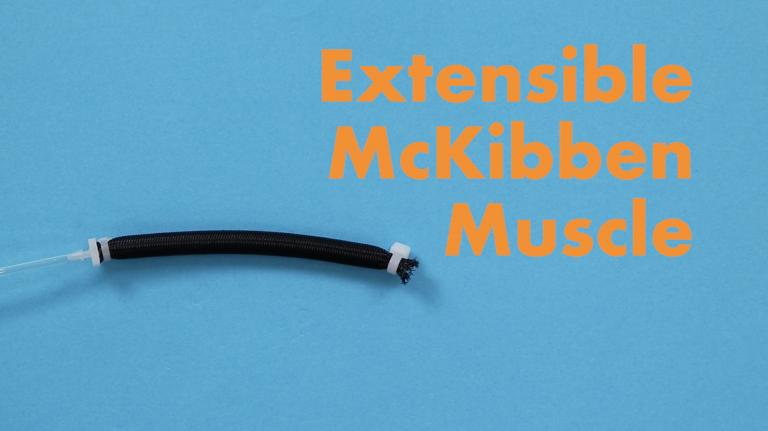 Mini “Extensible” McKibben Pneumatic Artificial Muscle